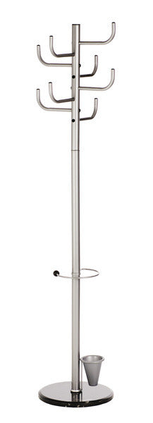 Alco Al-2802 Kapstok Metaal Zilver 8 Haken