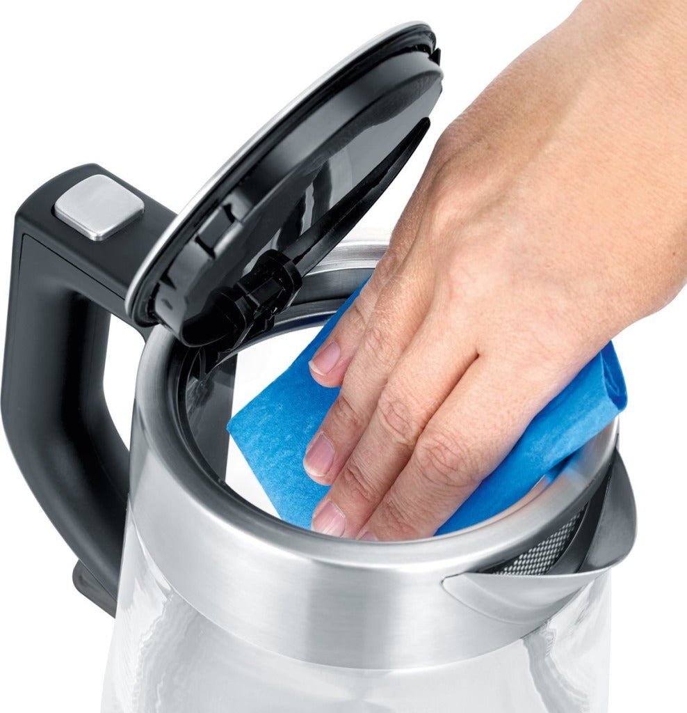 Severin Wk3468 Waterkoker Rvs/Glas 1L 2200W