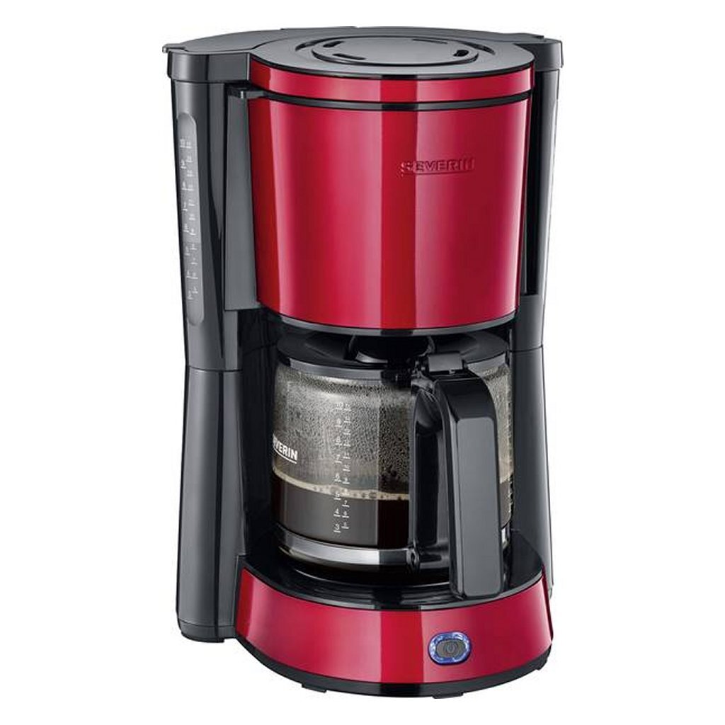 Severin Ka4817 Koffiezetapparaat Rood/Zwart