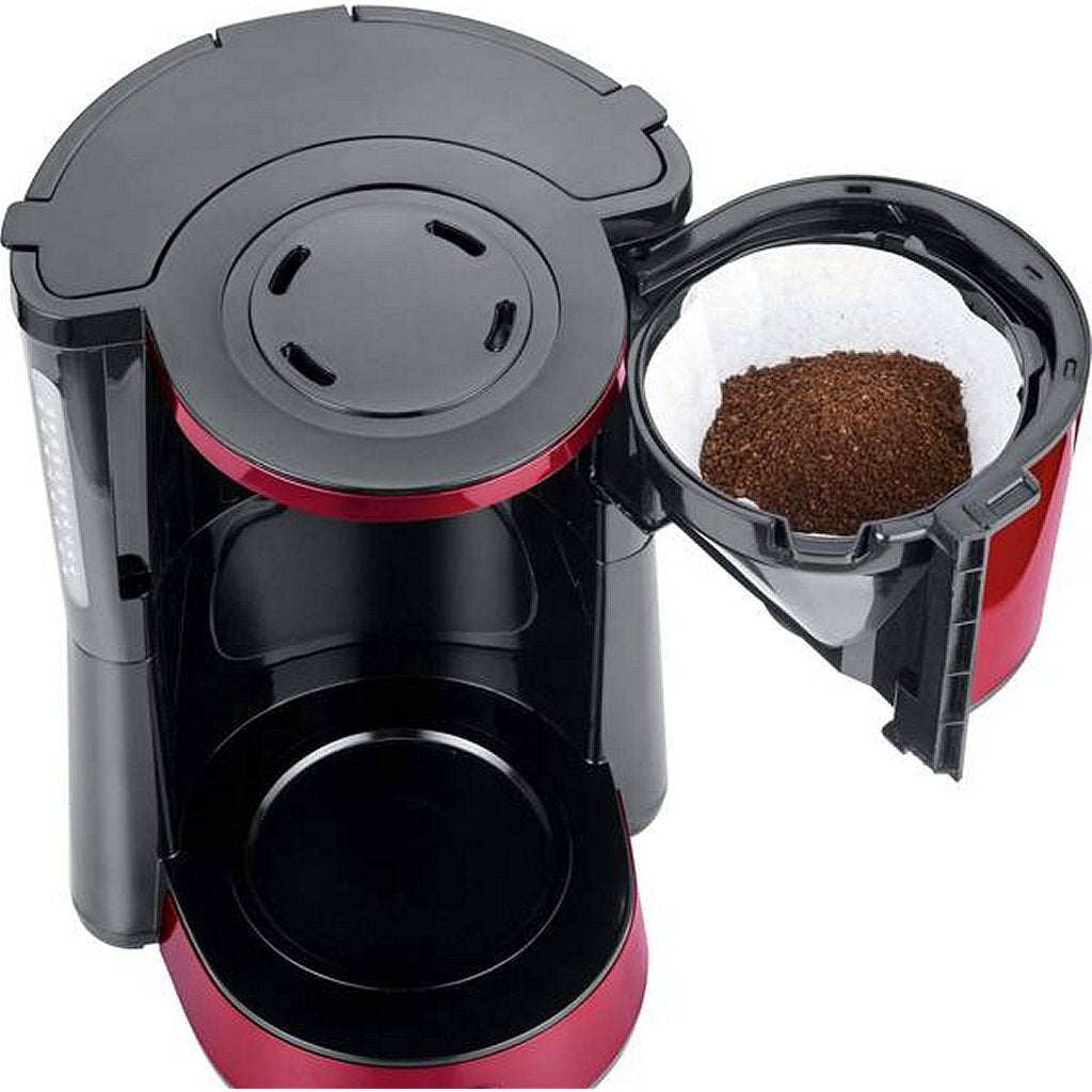 Severin Ka4817 Koffiezetapparaat Rood/Zwart