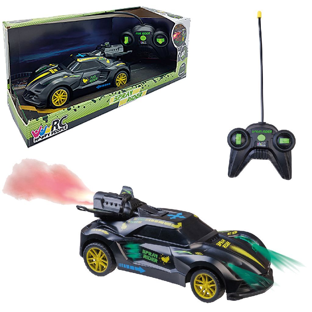 Happy People Rc Spray Rider Auto 19 Cm + Licht En Spray