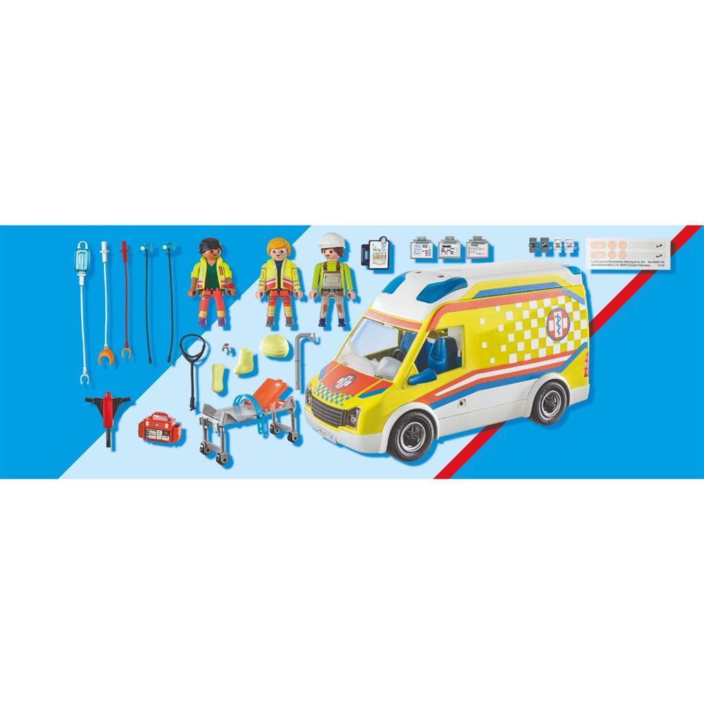 Playmobil 71202 City Life Ambulance + Licht En Geluid