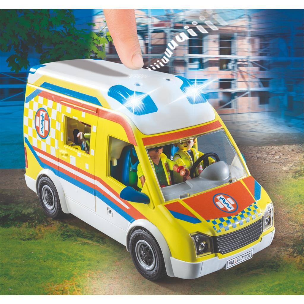 Playmobil 71202 City Life Ambulance + Licht En Geluid