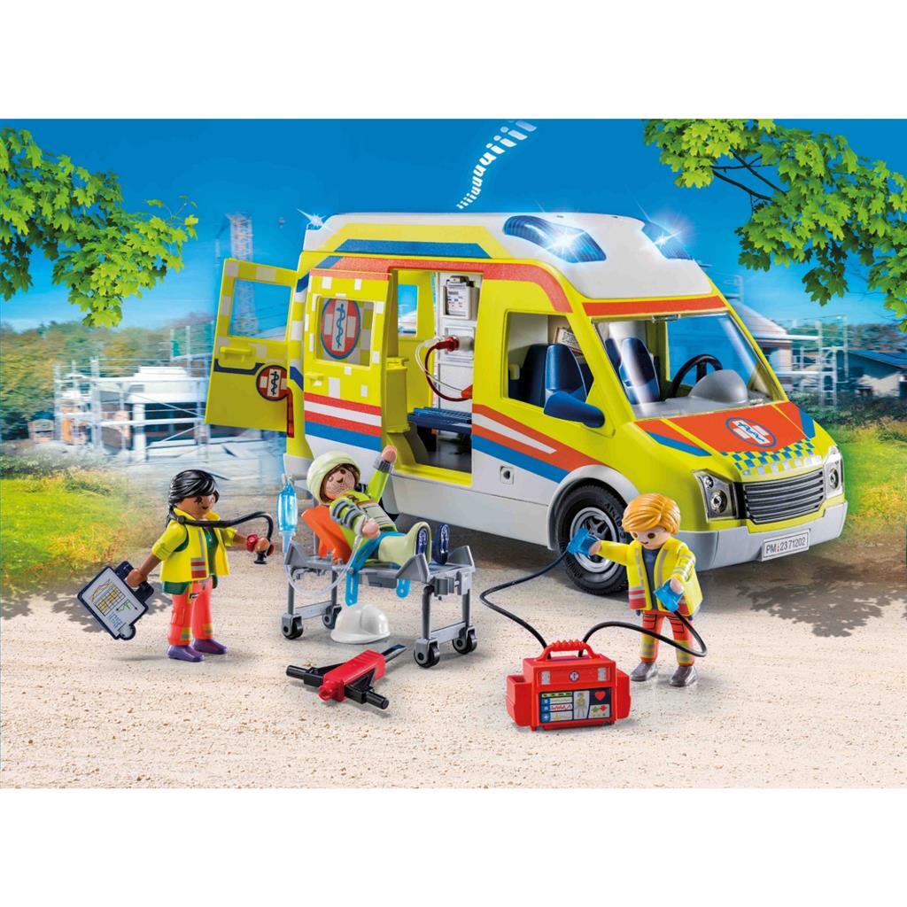 Playmobil 71202 City Life Ambulance + Licht En Geluid