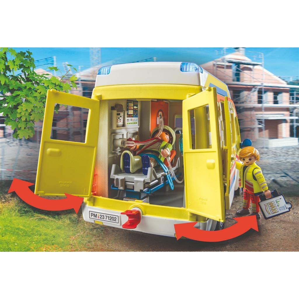 Playmobil 71202 City Life Ambulance + Licht En Geluid