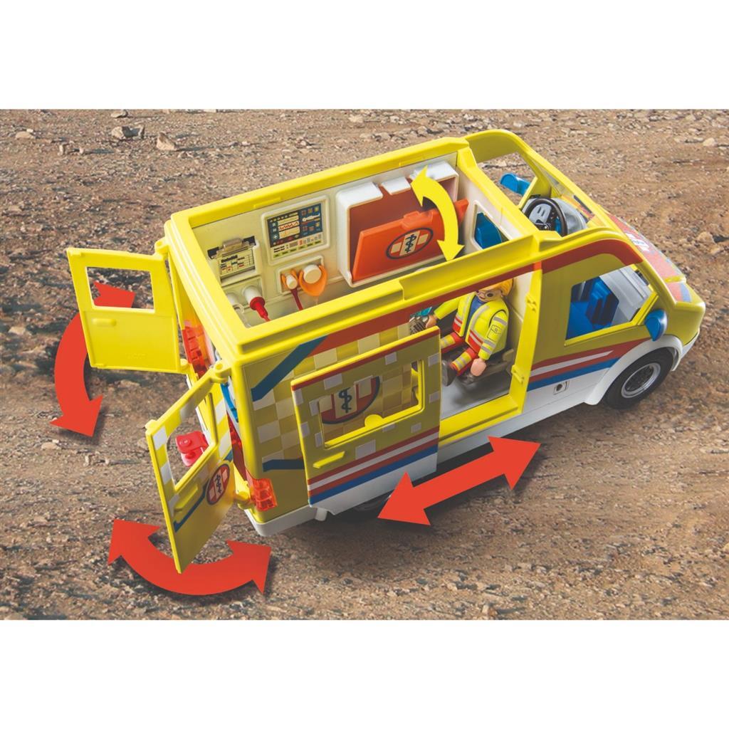 Playmobil 71202 City Life Ambulance + Licht En Geluid