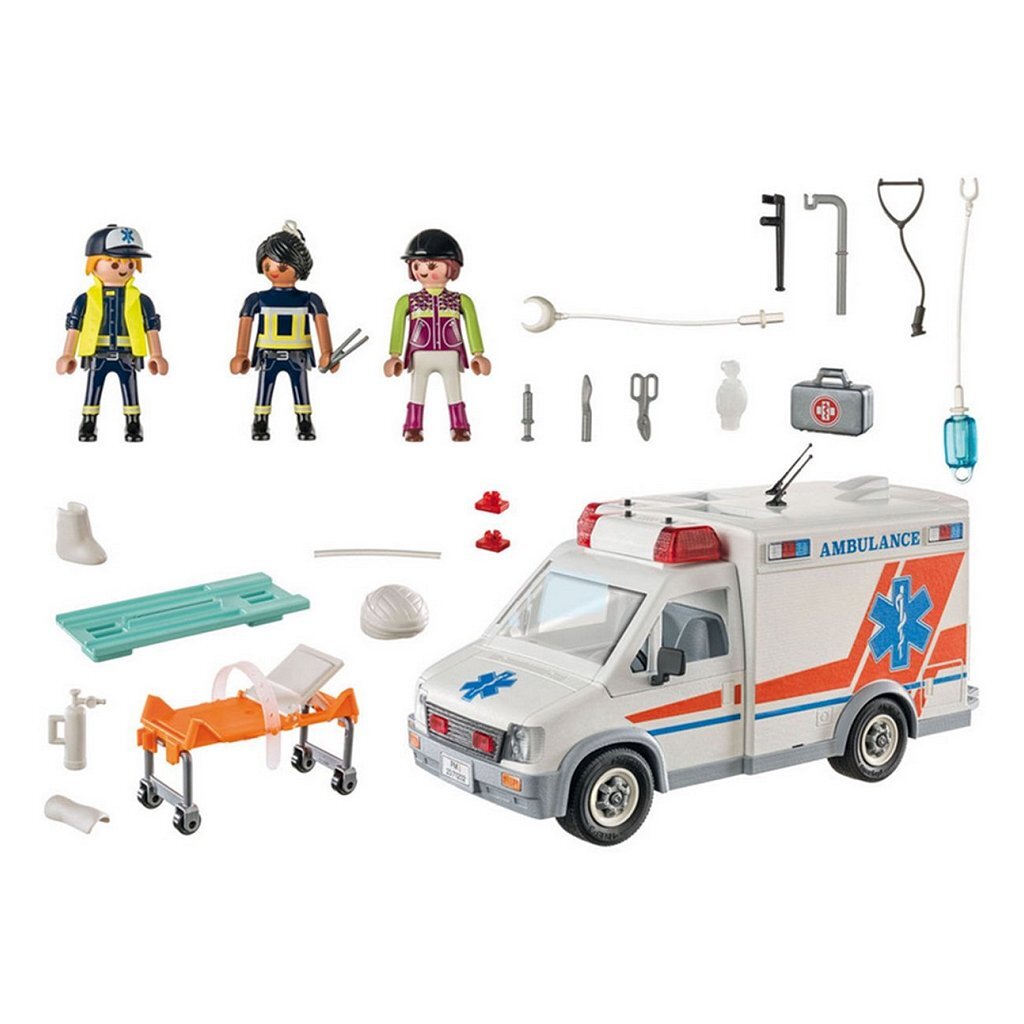 Playmobil 71232 Action Heroes Ambulance Promo + Licht En Geluid