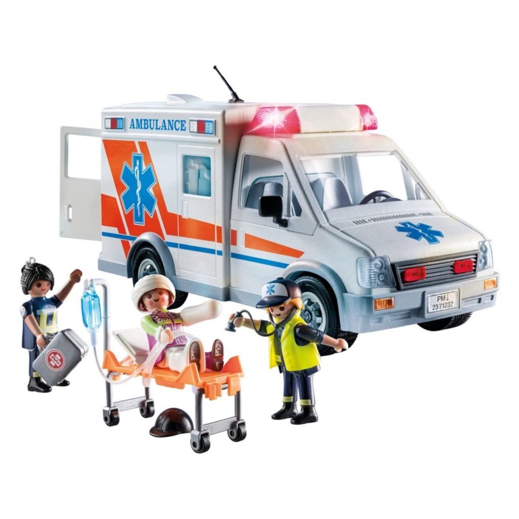 Playmobil 71232 Action Heroes Ambulance Promo + Licht En Geluid