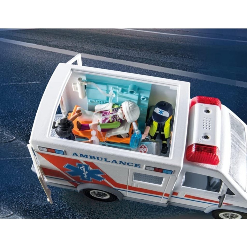 Playmobil 71232 Action Heroes Ambulance Promo + Licht En Geluid