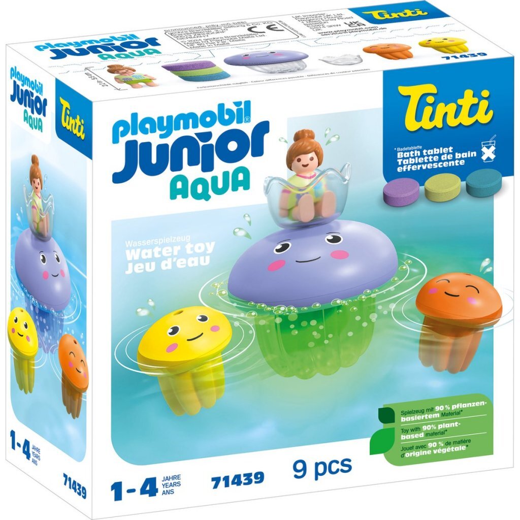 Playmobil 71439 Junior &Amp; Tinti Kleurrijke Kwallenfamilie