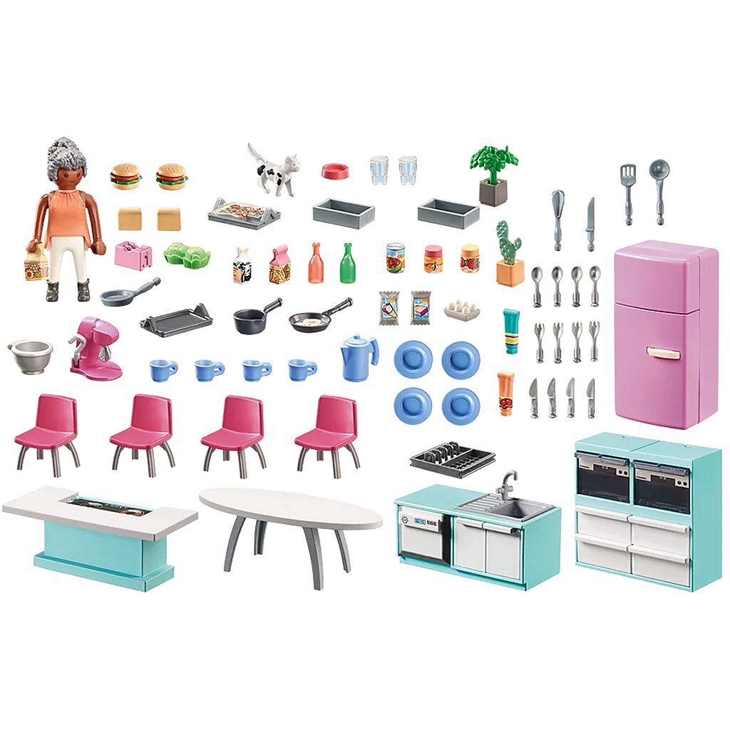 Playmobil 71608 My Life Keuken Met Eethoek