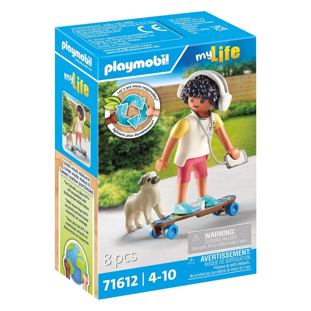 Playmobil 71612 My Life Jongen Met Hond