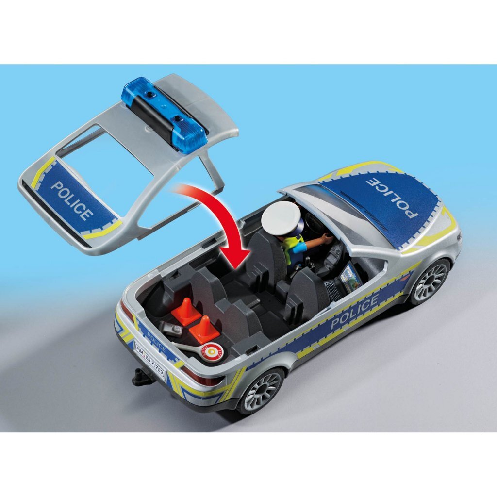 Playmobil 71729 Action Heroes Politie Patrouille Auto + Licht En Geluid