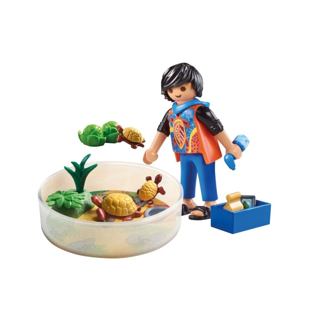 Playmobil 71748 My Life Schildpadden Terrarium