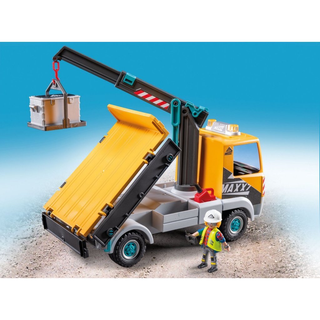 Playmobil 71750 Action Heroes Vrachtwagen Met Kraan