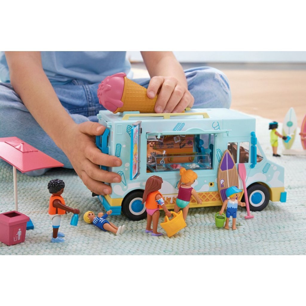 Playmobil 71904 My Life Ijscowagen Met Surfshop
