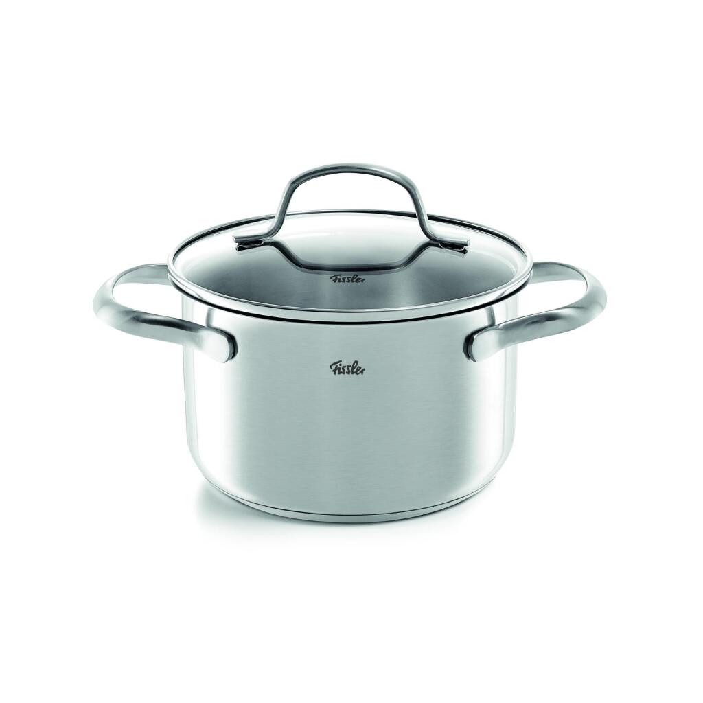 Fissler San Francisco Kookpan + Glazen Deksel 16 Cm Rvs