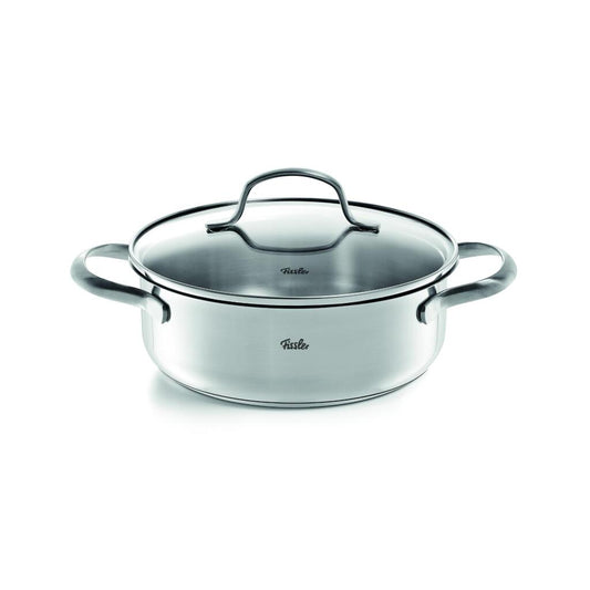 Fissler San Francisco Kookpan + Glazen Deksel 20 Cm Rvs