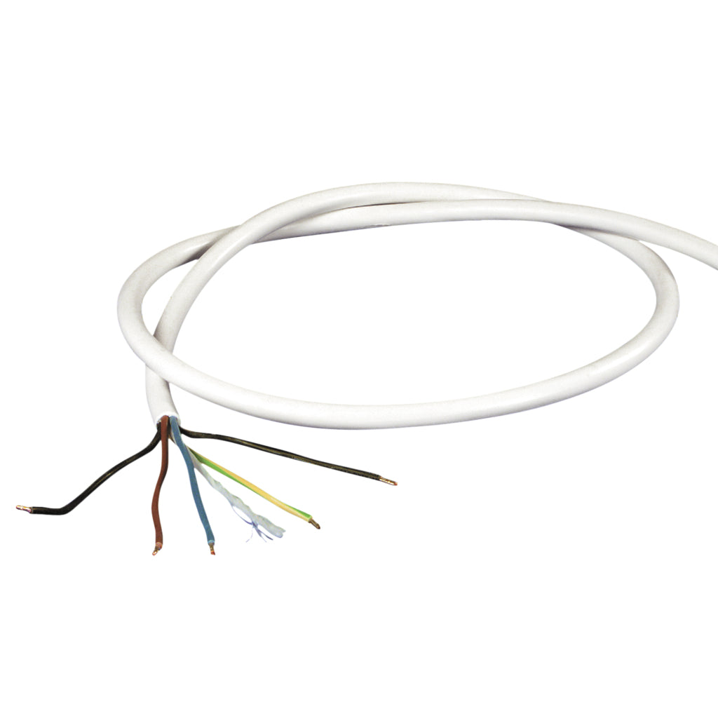 Overige Merken Aansluitkabel 1.5 M 5X2.5 Mm Wit