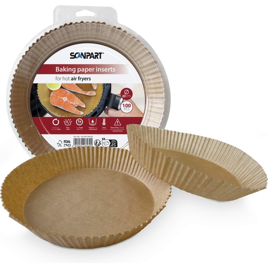 Scanpart Airfryer Bakpapier 20 Cm 100 Stuks