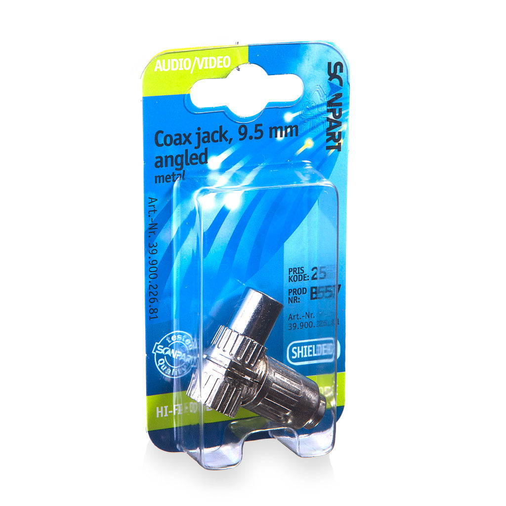 Scanpart Tv Steker 9.5(F) Haaks Metaal