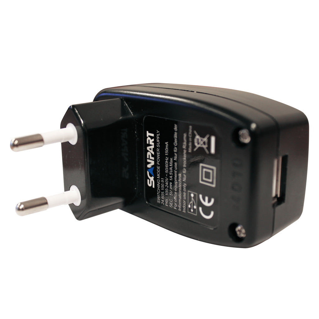 Scanpart Usb Stekker Usb A Poort Zwart