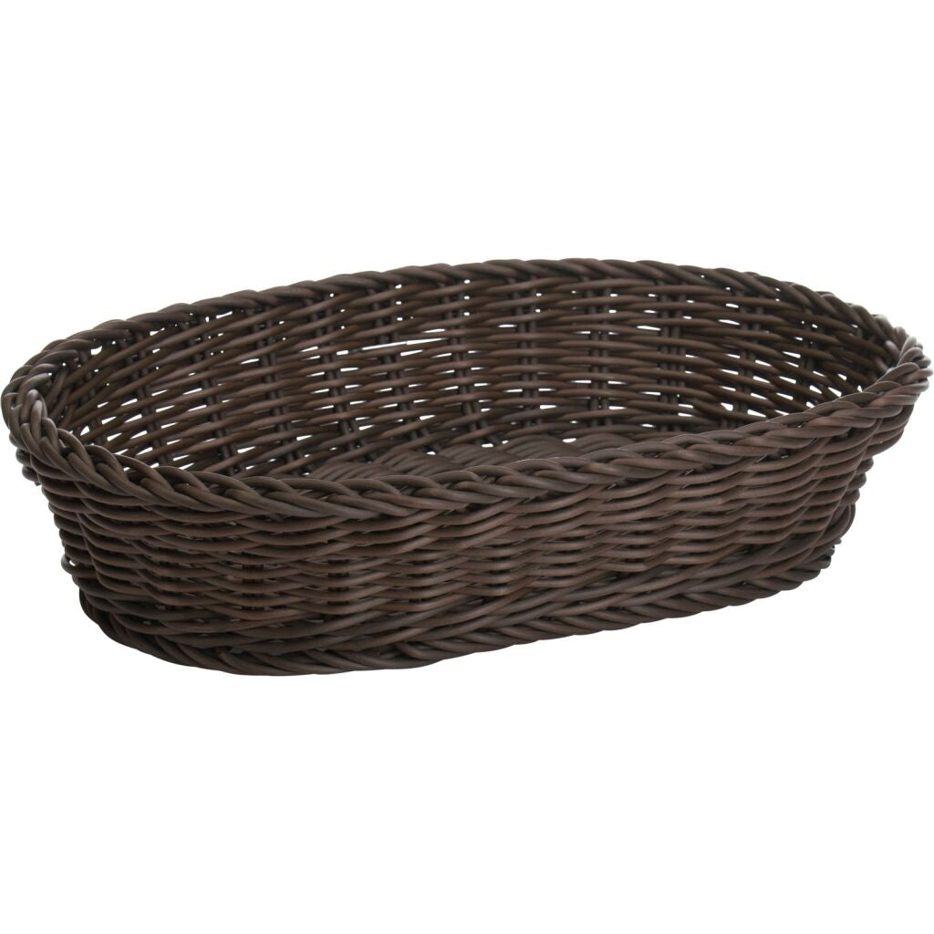 Westmark Broodmand Rieten Look Ovaal 32X23X7 Cm Bruin/Kunststof