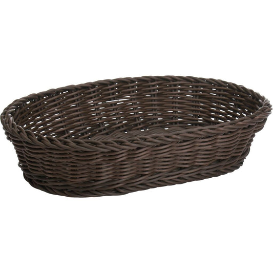 Westmark Broodmand Rieten Look Ovaal 32X23X7 Cm Bruin/Kunststof
