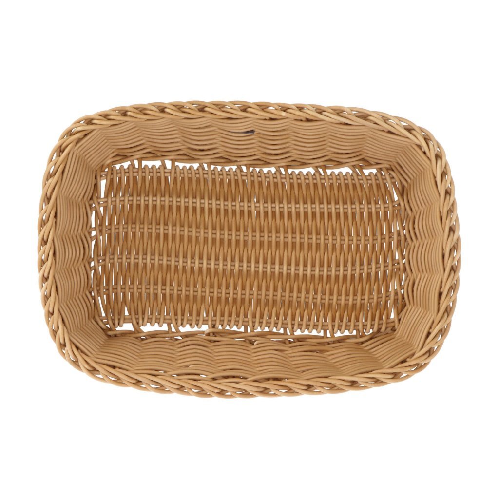 Westmark Broodmand Rieten Look Rechthoek 31X21X9 Cm Beige/Kunststof