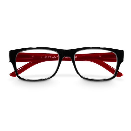 Hama Leesbril +2,5 Dtp Zwart/Rood