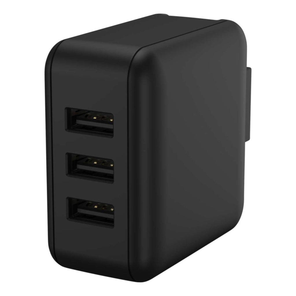 Ansmann Usb Reisstekker Vs/Vk/Eu Zwart