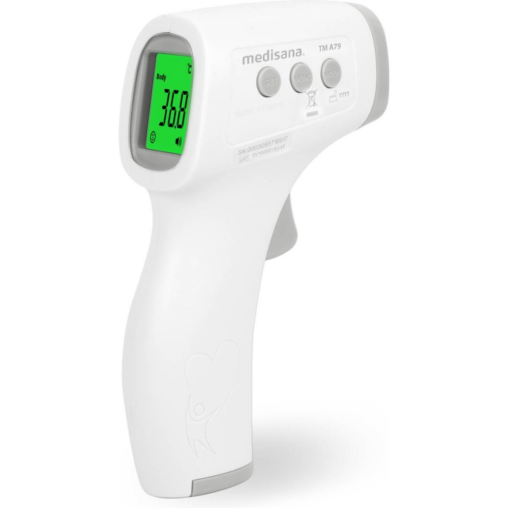 Medisana Tm A79 Infrarood Thermometer Wit/Grijs