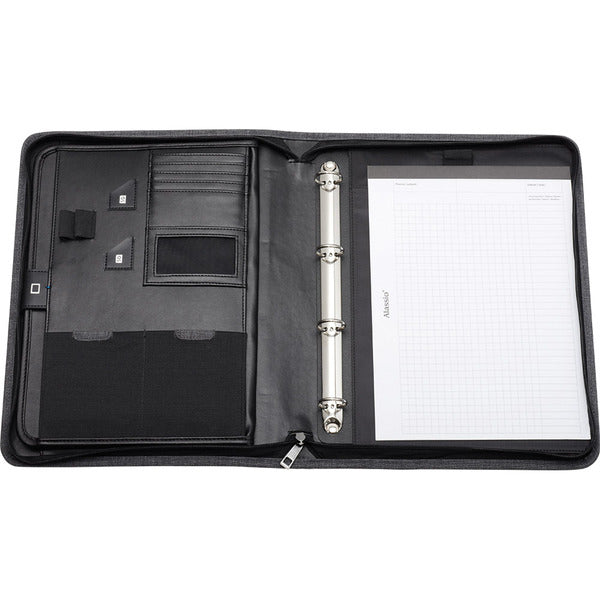 Juscha Ju-30116 Conferentiemap Alassio Lazio Polyester A4 Grijs