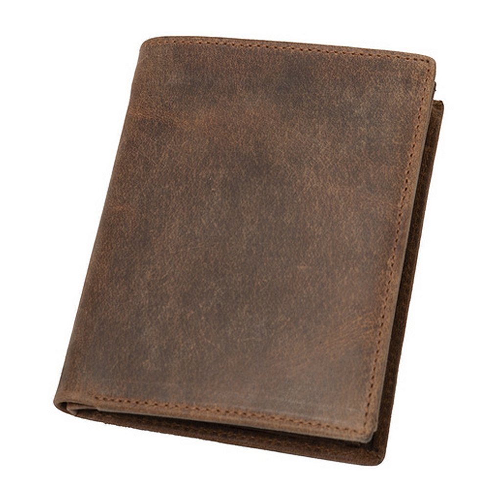 Alassio Ju-42240 Leren Portefeuille 12X9.5X2.5Cm Bruin