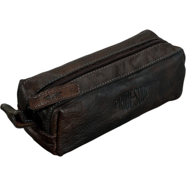 Juscha Ju-47176 Penetui Pride And Soul Echt Leer Grijs/Bruin