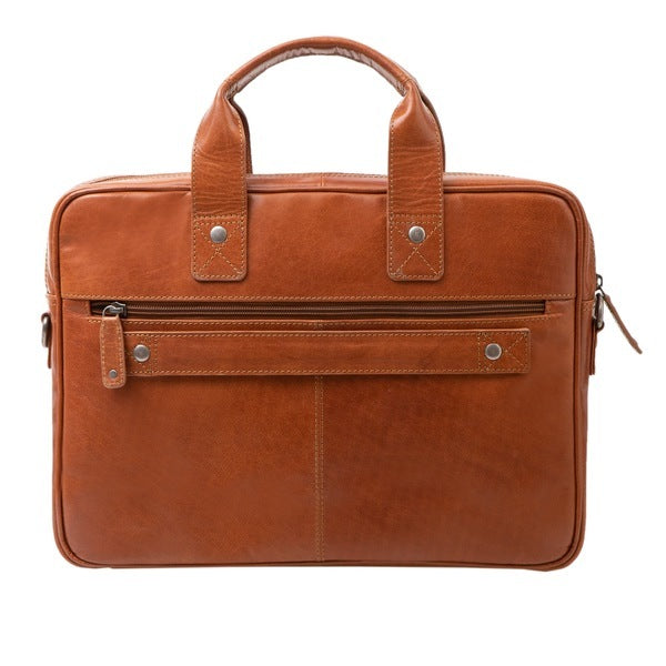 Pride And Soul Ju-47608 Aktetas . Suprise Leer Cognac