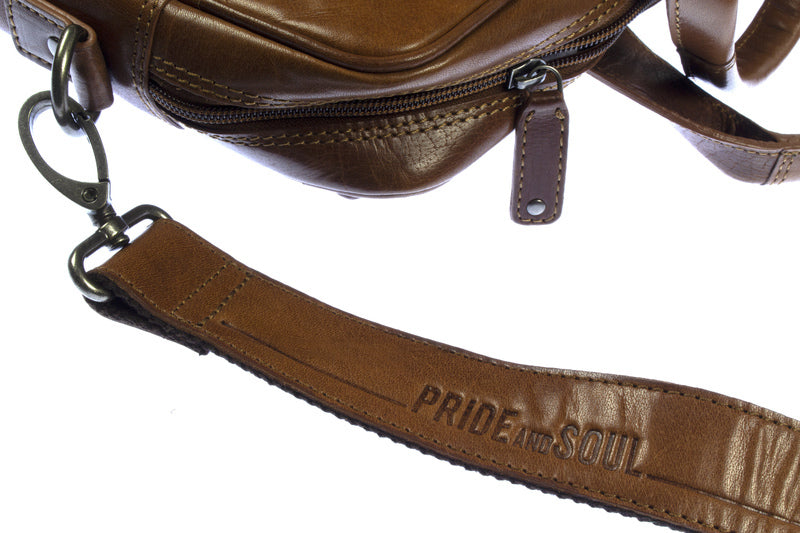 Pride And Soul Ju-47608 Aktetas . Suprise Leer Cognac