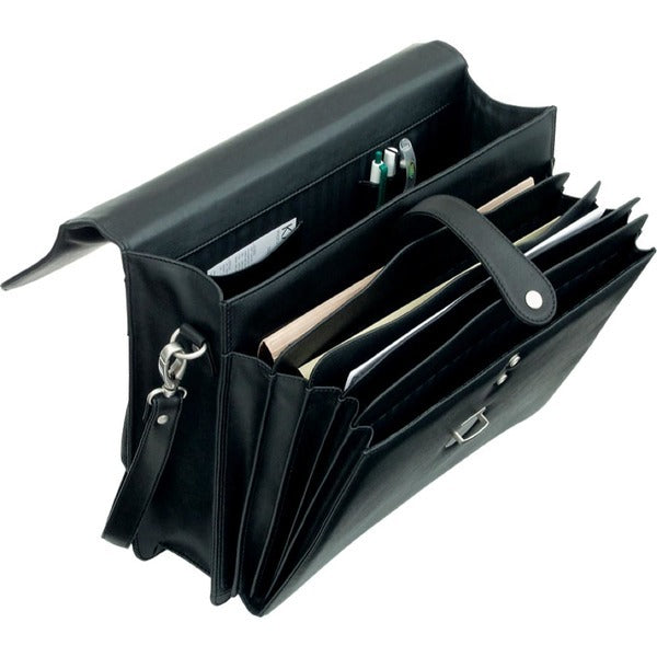 Juscha Ju-92011 Aktentas Alassio Forte 33,5 X 40 X 13 Cm Zwart