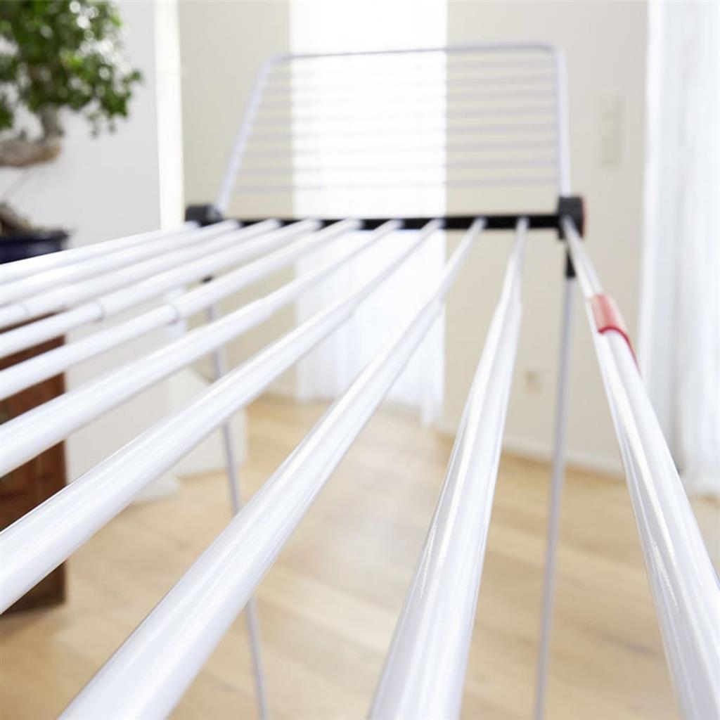 Vileda Infinity Flex Droogrek 30 M Drooglijn Wit/Zwart/Rood