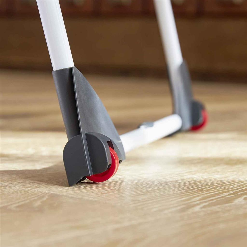 Vileda Infinity Flex Droogrek 30 M Drooglijn Wit/Zwart/Rood