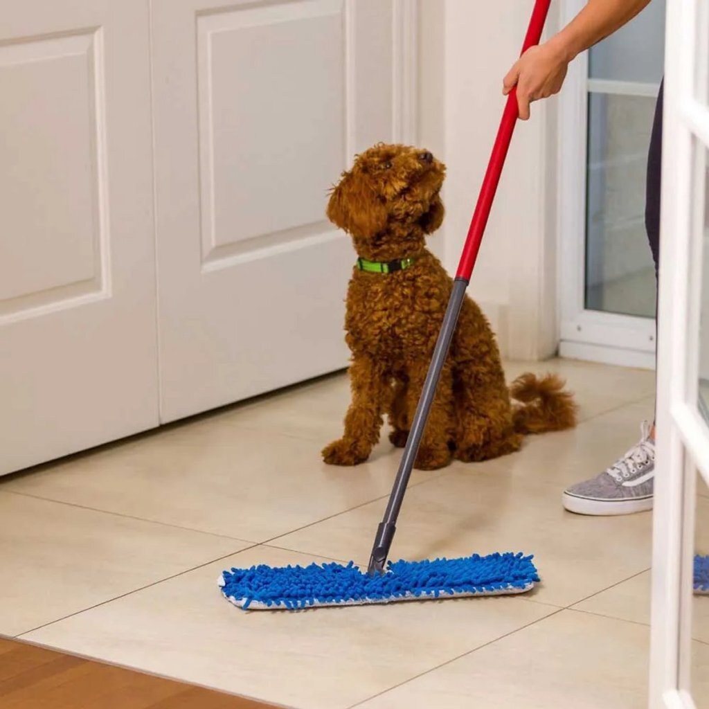 Vileda Petpro Flipmop Rood/Zwart