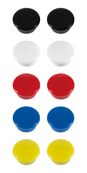Westcott Ac-E10806 Magneet Assorti Pak À 10St. Ø 15X8Mm, 100G