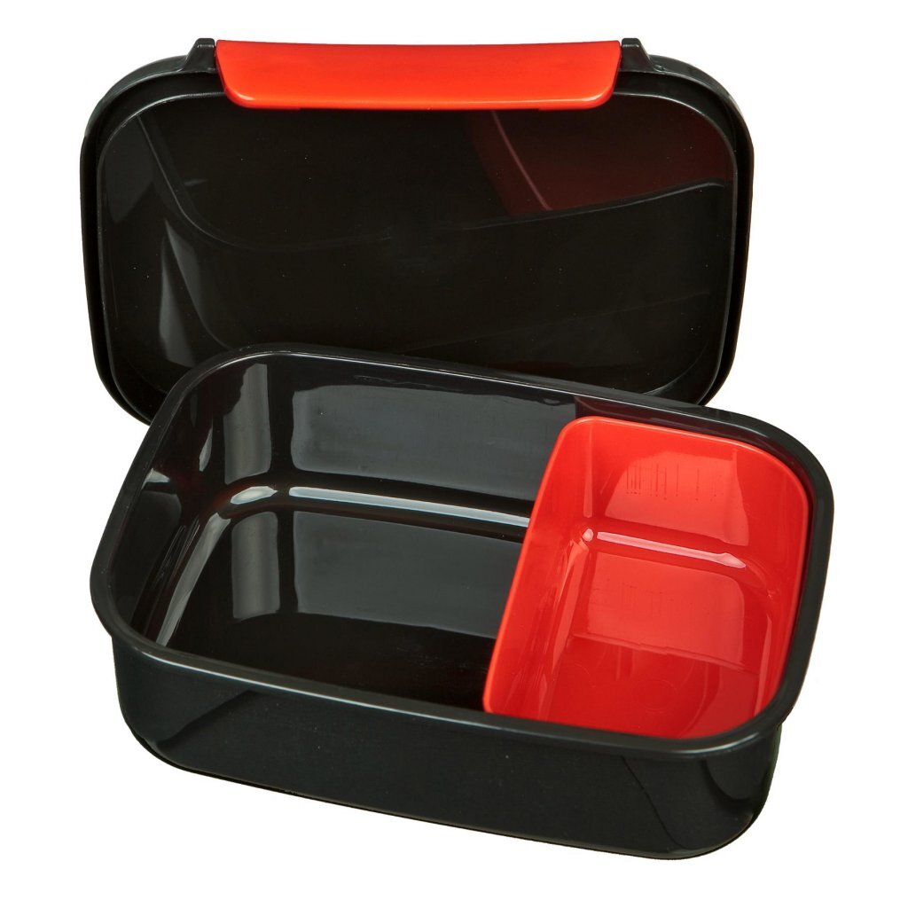 Spiderman Lunchbox Zwart/Rood