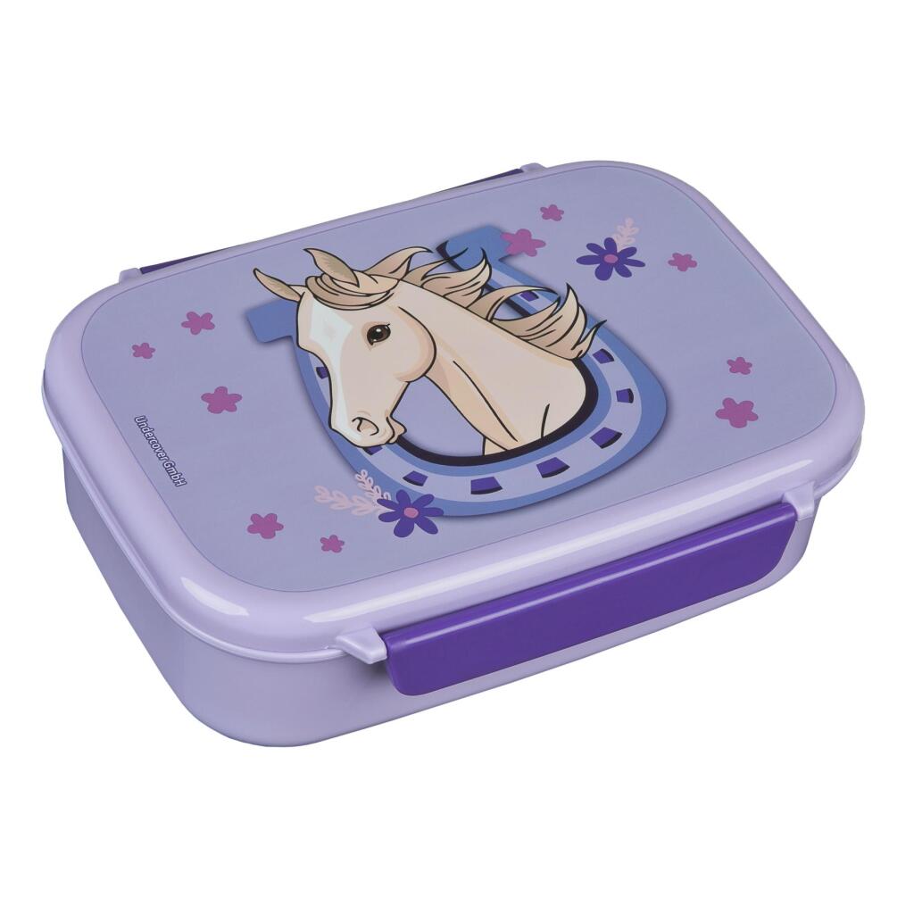 Overige Merken Magic Horse Lunchbox Paars