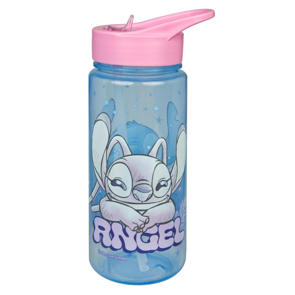 Disney Stitch Drinkfles 500 Ml Lichtblauw/Roze