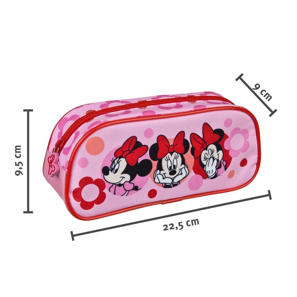 Disney Minnie Mouse Diney Minnie Mouse Etui Roze/Rood