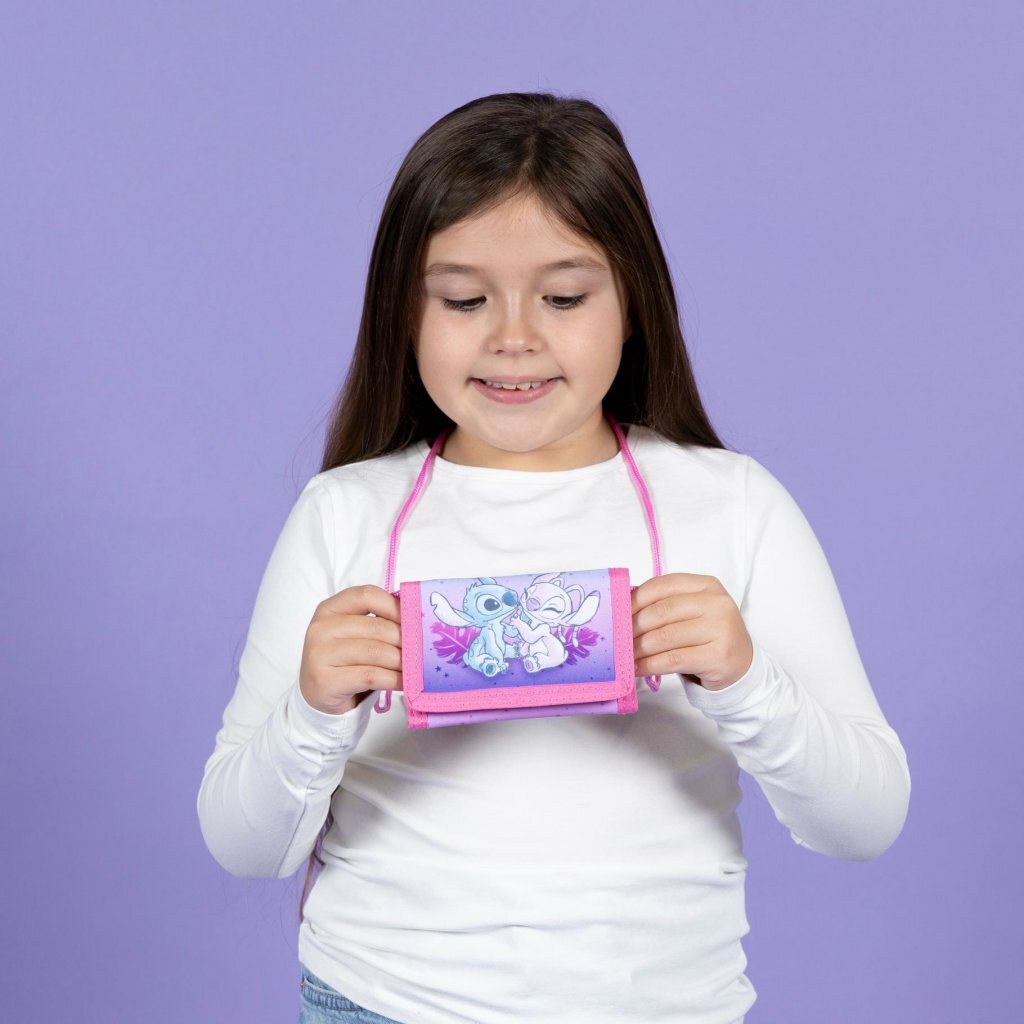 Disney Stitch Portemonnee Roze/Paars