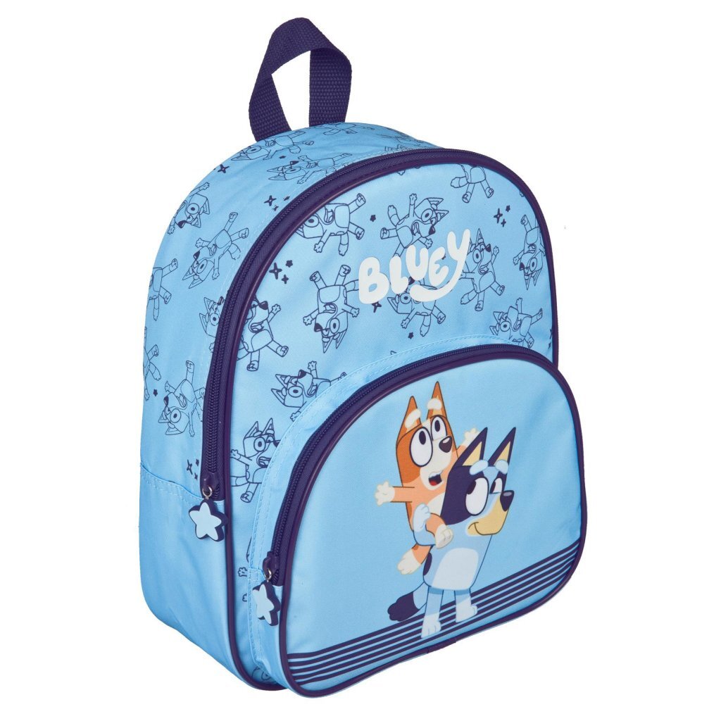 Bluey Rugtas 30.5X10X25.5 Cm Lichtblauw/Donkerblauw