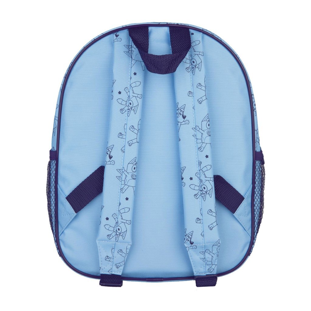 Bluey 3D Rugtas Blauw