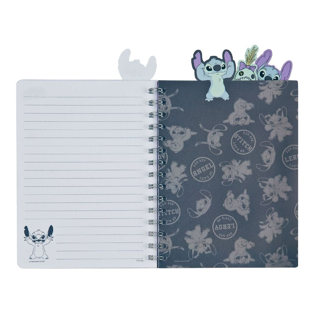 Disney Stitch Spiraalnotitieboekje A5